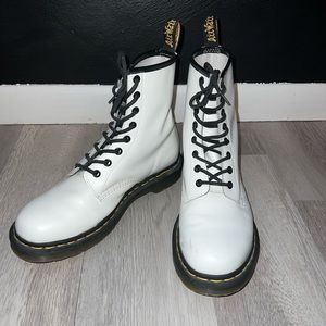 White Dr. Martens